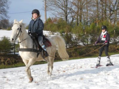 Le Clos Lery Ski Joëring