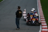 Arrivée des karts