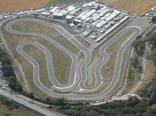  Aerial photo of the circuit
