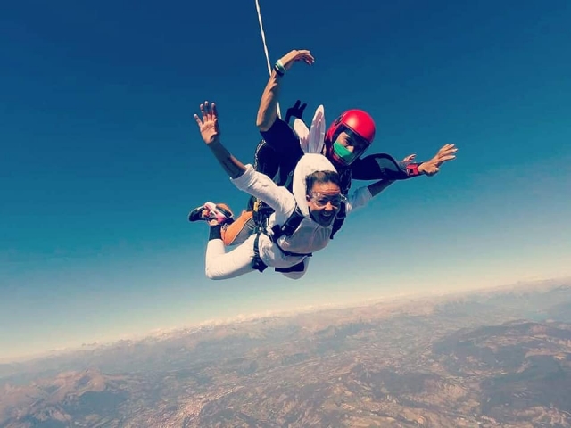  Salto tandem para EVJF 