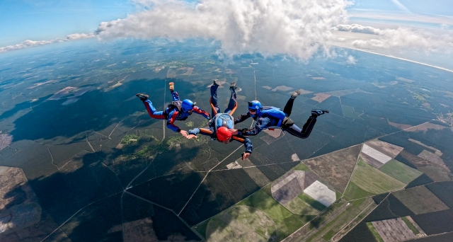  Colocar al alumno durante el salto 