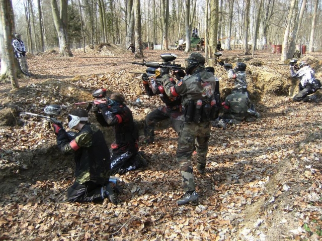  彩弹射击 Crouy 在乌尔克 