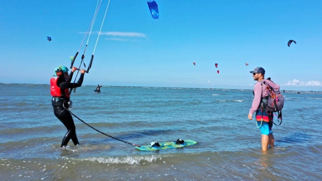  Entdeckung des Kitesurfens