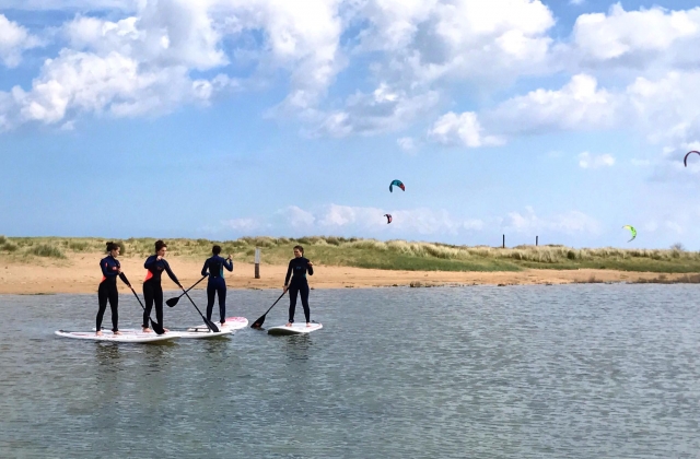  Stand Up Paddle mit Freunden 