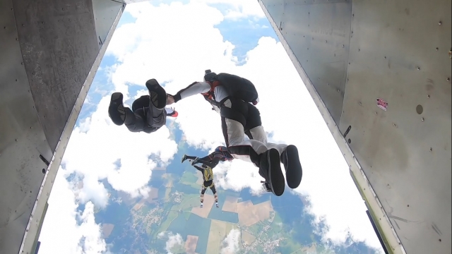  hora del salto avión 