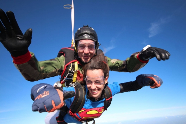 Saut en Parachute dans la Somme