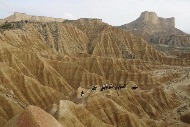  Bardenas Desert en España 