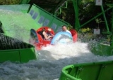 Crazy river splash