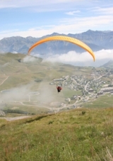  Paragliding above the clouds 