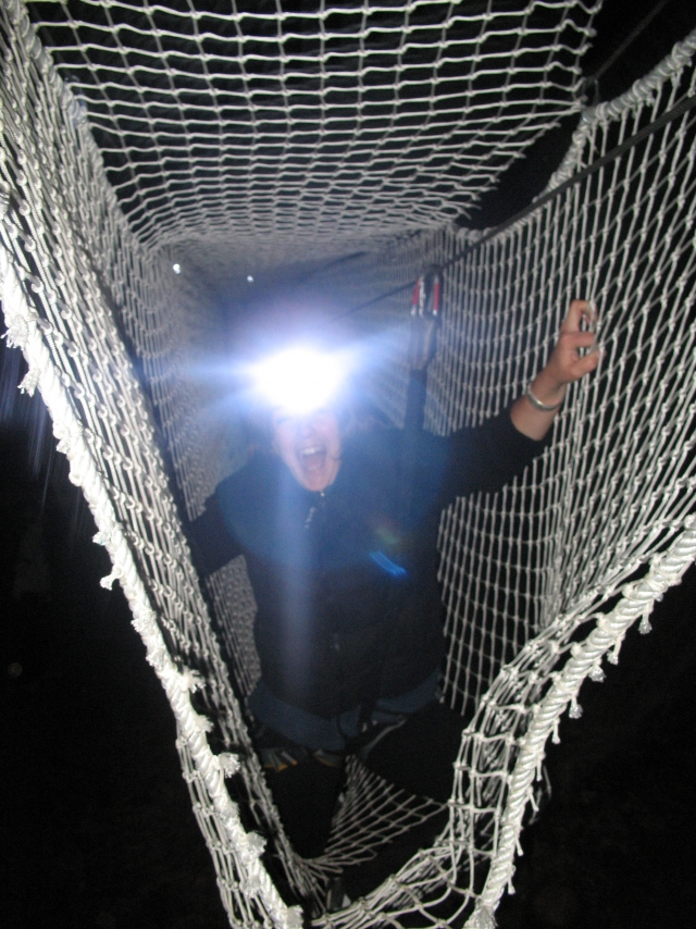 Parcours Aventure en nocturne