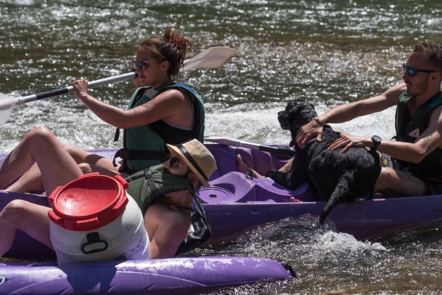  Nuestros kayaks te permiten llevar a bordo a toda la familia 