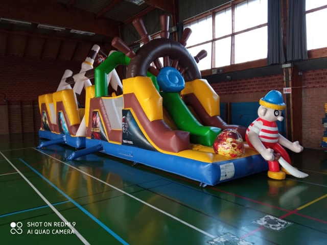  Rental of inflatable games 