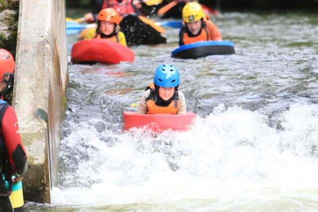  Hydrospeed-Abfahrt für Kinder 