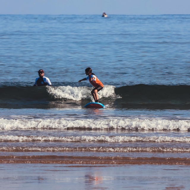  Introducción al surf en Hendaye 