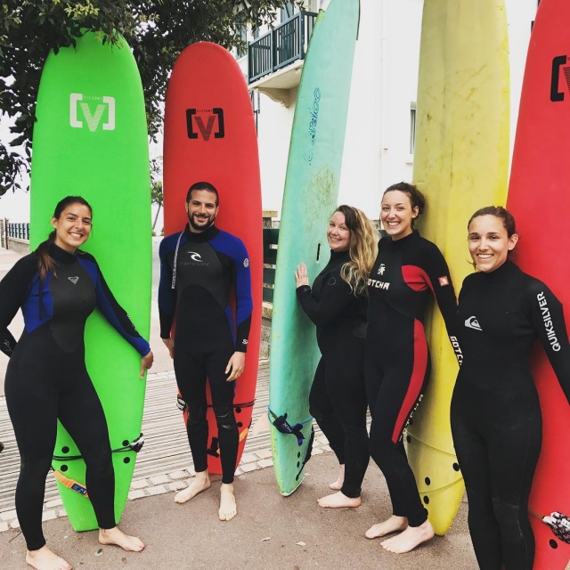 Equipo de surfistas 