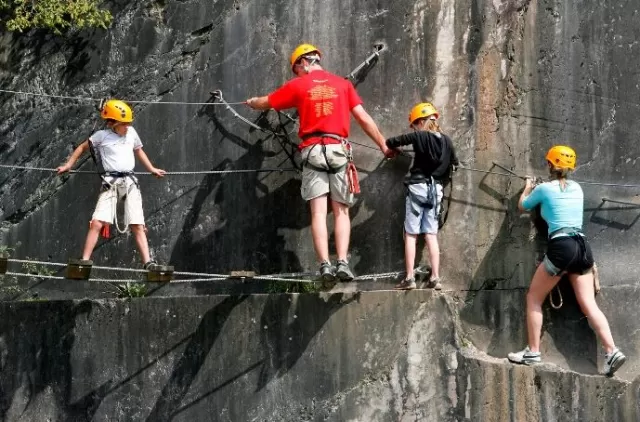 Session Raft Via Ferrata