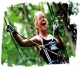 Parcours acrobatiques en hauteur