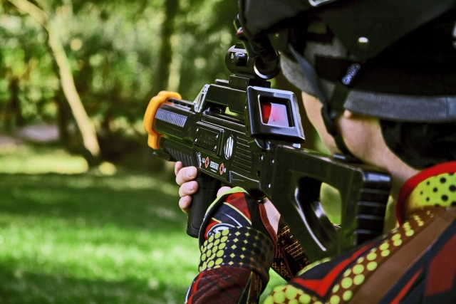  Lanzador de calidad para tus partidas de laser tag 