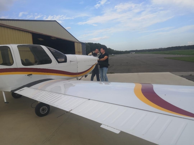  Preparare l'aereo prima del volo 