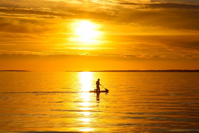  Tramonto a Bidart 