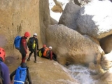  canyoning em um grupo 