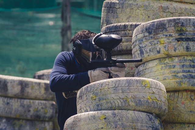  Campo de paintball em Finistère 