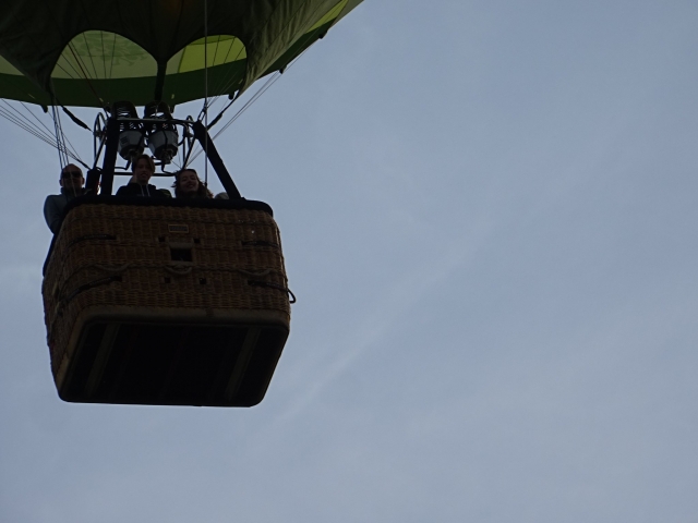  Takeoff of the balloon 