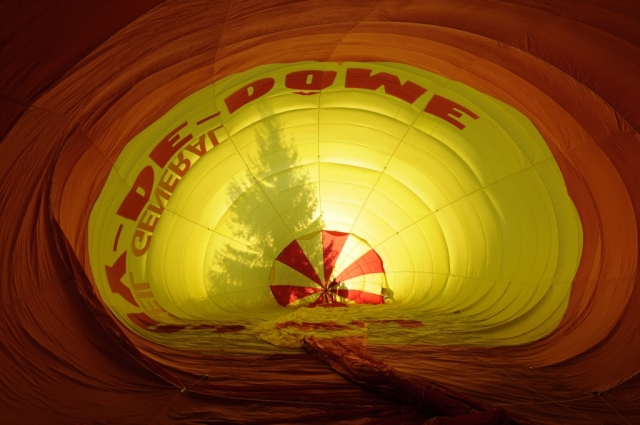 El globo en plena inflación 