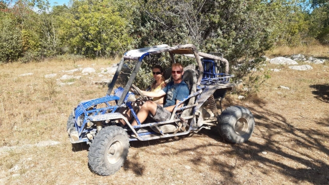 Buggy hike in Ardèche
