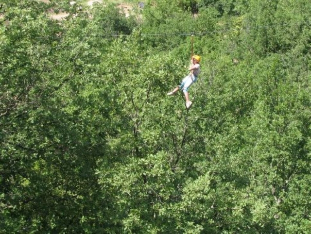 Tirolesa sensacional