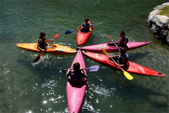Kayak enfants et adultes