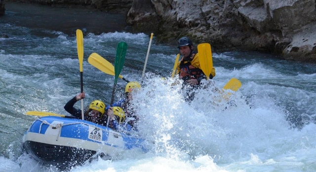Rafting nei Pirenei Atlantici 