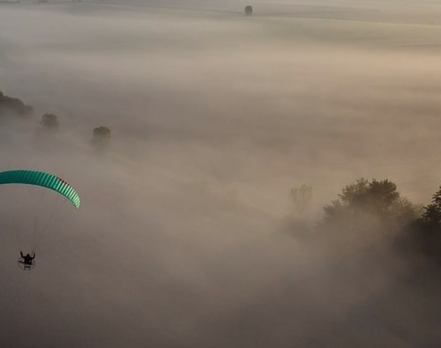  La tierra vista desde el cielo 