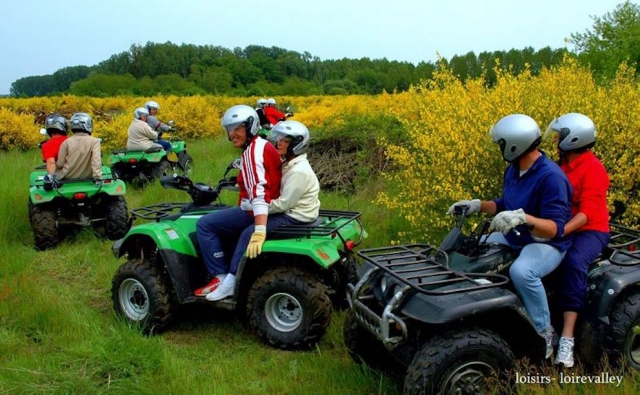 Vive le Quad avec Loisirs Loire Valley !