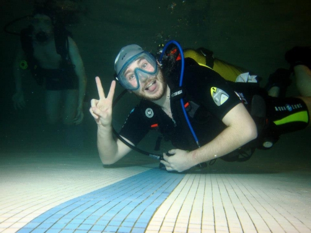  Convinced diver 