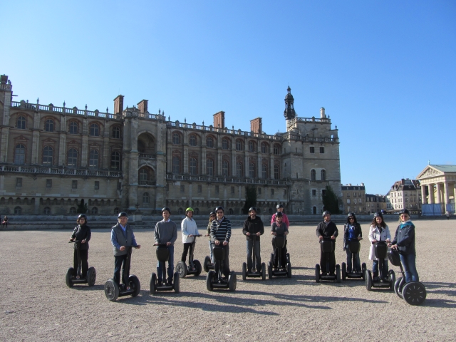  两轮圣日耳曼昂莱城堡和花园 