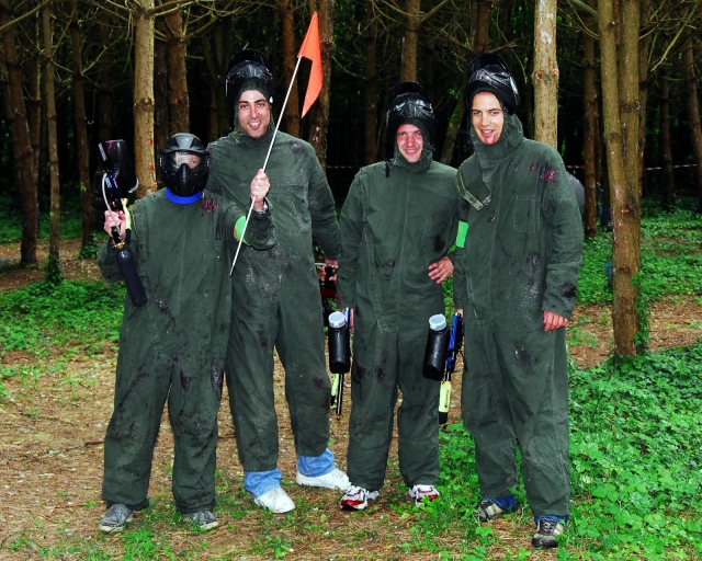  After the Paintball game 