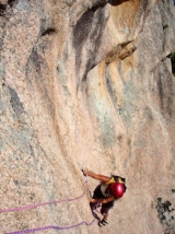  Climbing in a natural environment 