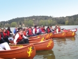 Initiation canoe sur riviere Dordogne