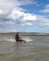  纳博讷的风筝冲浪 