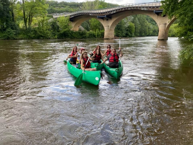 Navegación en el Vézère