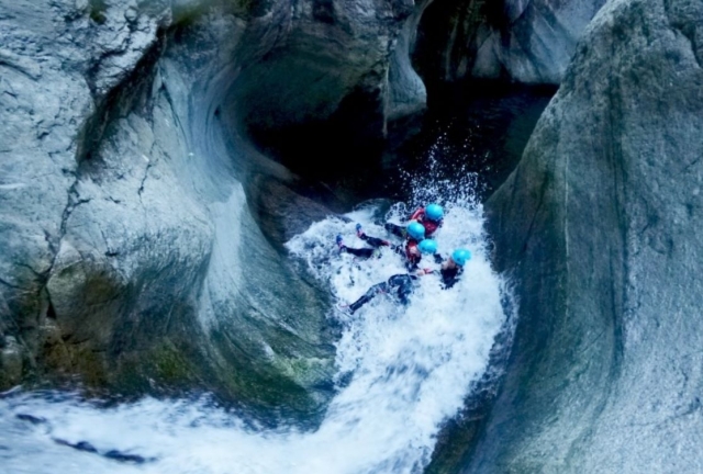  Rapid in the canyon 