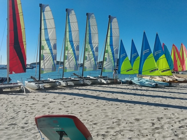  Sailing school in Zonza 