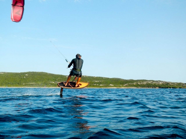 Session kitesurf 
