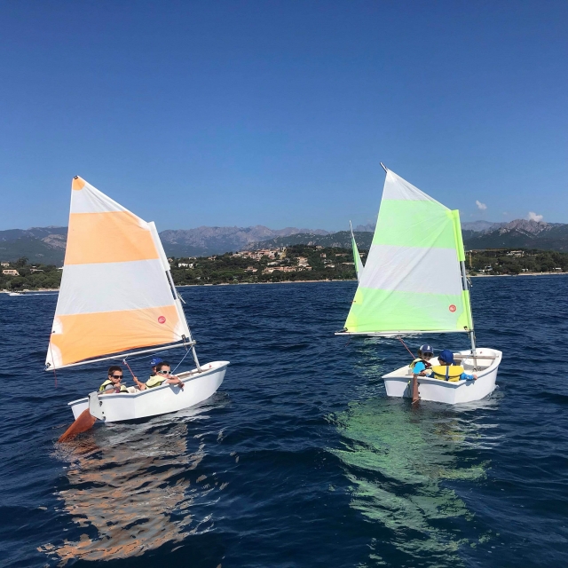 Stage de voile pour enfants