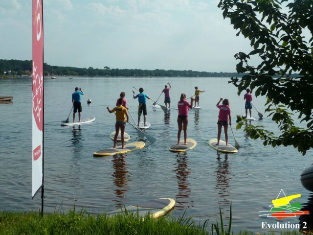  Stand Up Paddle auf dem Lake Lacanau 
