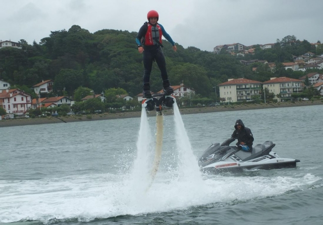  Se beneficia de una vista panorámica extraordinaria desde su Flyboard 