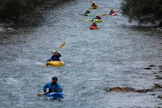 Descenso en hidrodeslizador con instructor 