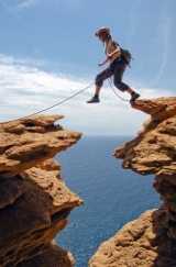 Climbing in complete safety 