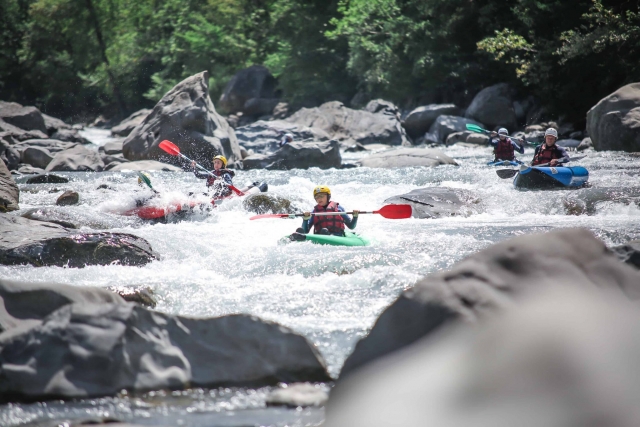  Rafting em caiaque no Ubaye 